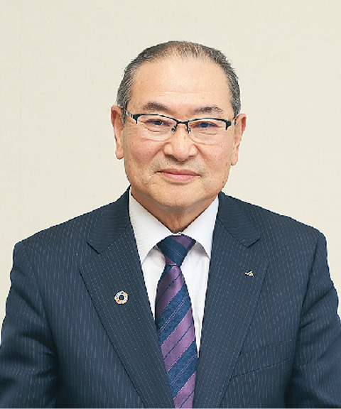 鎌田千市後援会会長 佐々木雅博氏の肖像写真